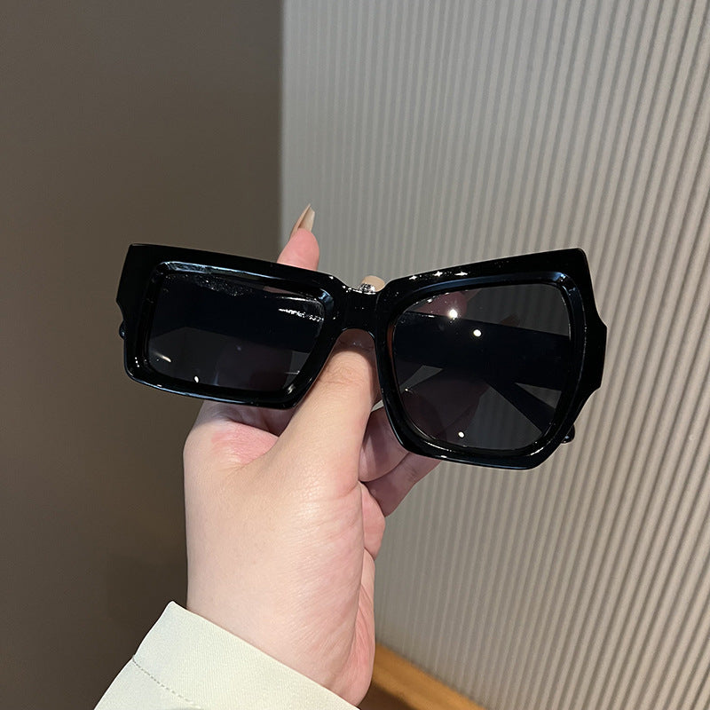 Wholesale Irregular sunshade and UV protection fashionable concave shape Sunglasses
